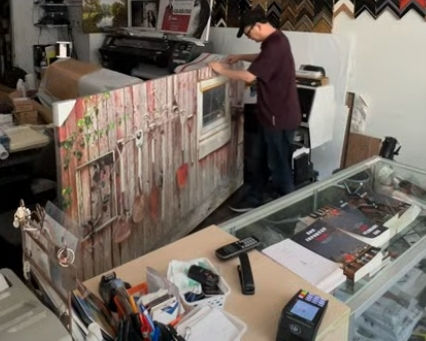 Imprimer un mur oublié par le temps