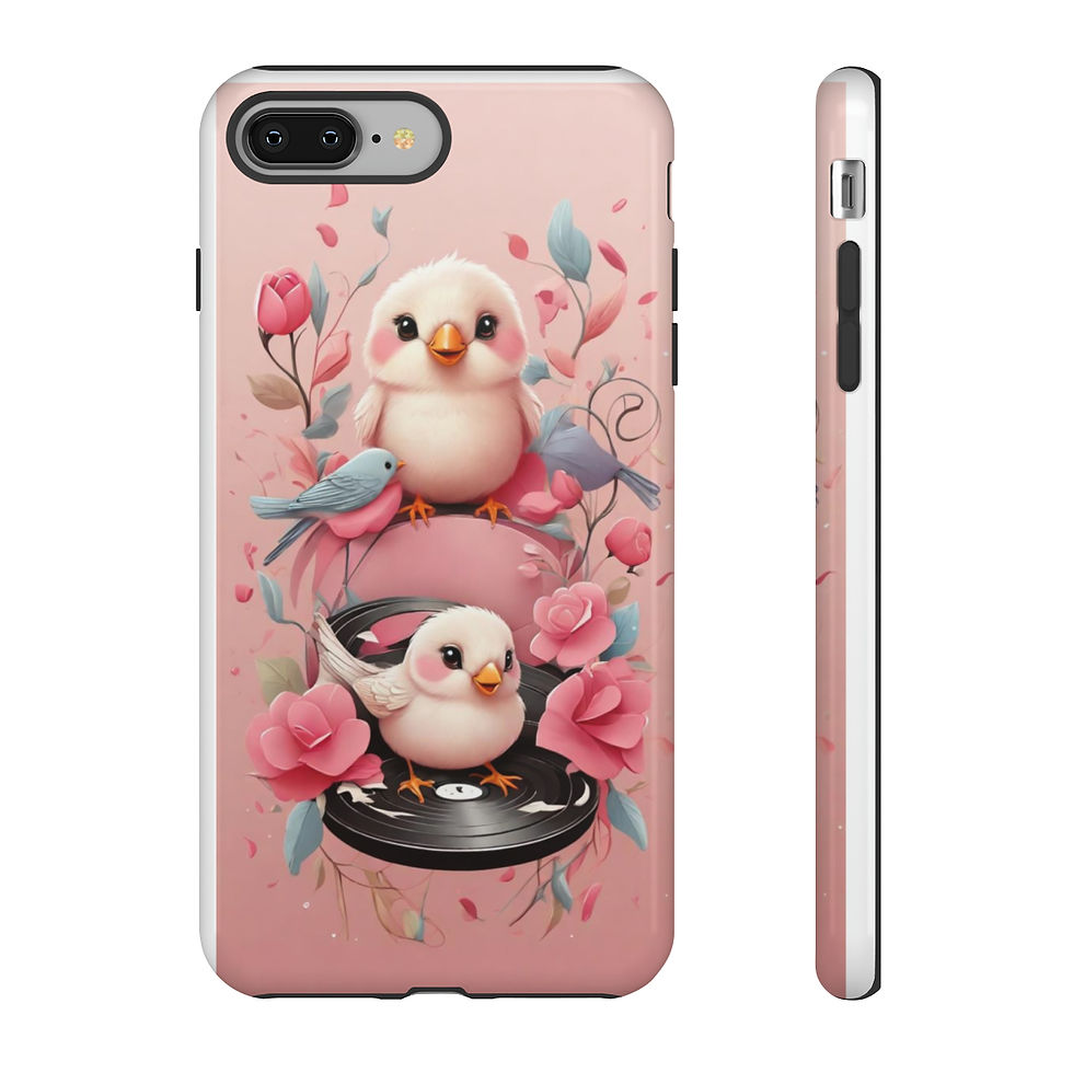 Thumbnail: Valentine's Day Gift Phone Cases, Tough Cases Gift, bird phone case