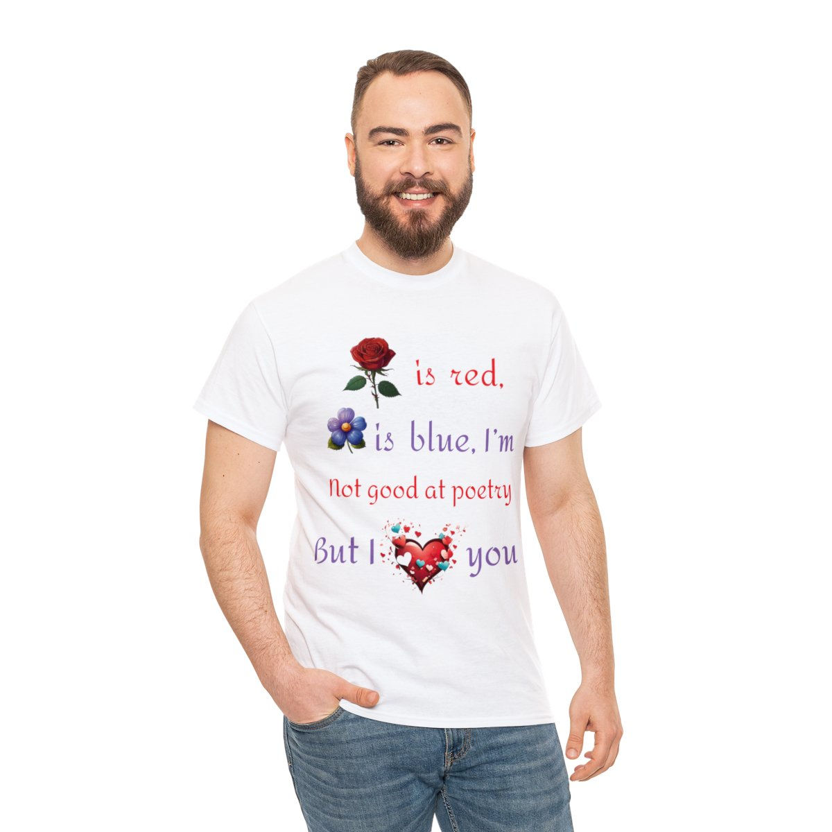  Valentine's Day Gift Tee, Unisex Heavy Cotton