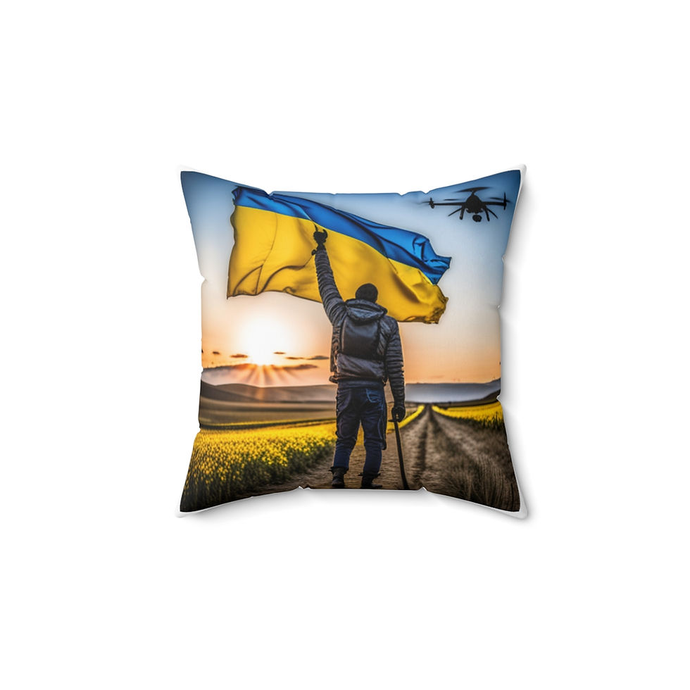 Thumbnail: Spun Polyester Square Pillow