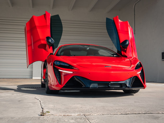 Mclaren PPF red by First Class Autosports
