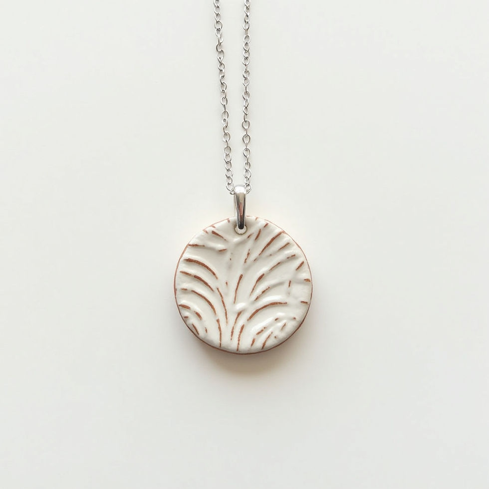 Pendentif Céramique Faïence