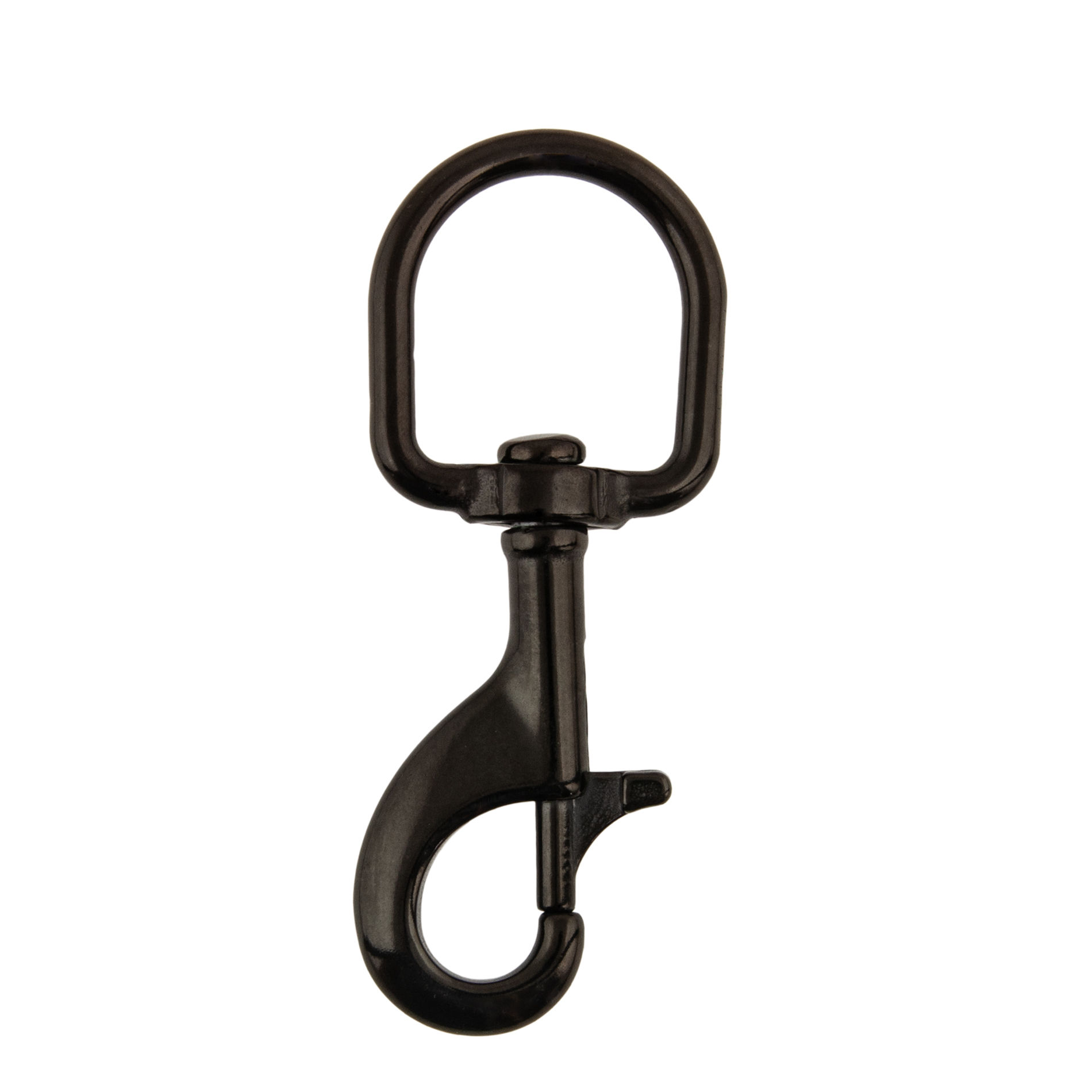 Tecline SS Bolt Snap “D” Type Eye – Military Line (Black)