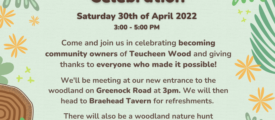 Teucheen Wood Community Celebration