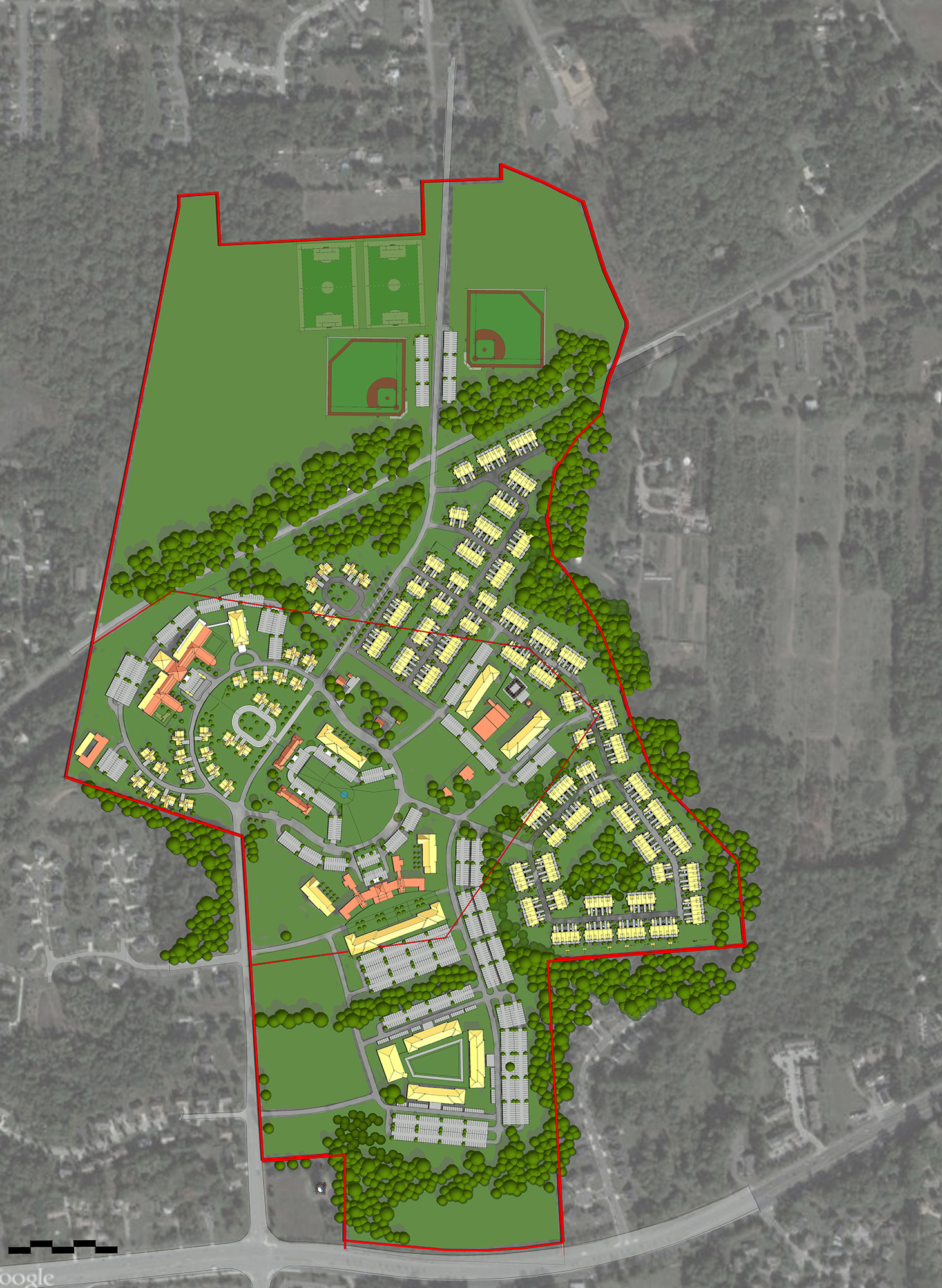 Glenn Dale Village RM Sovich Architecture Baltimore Architects