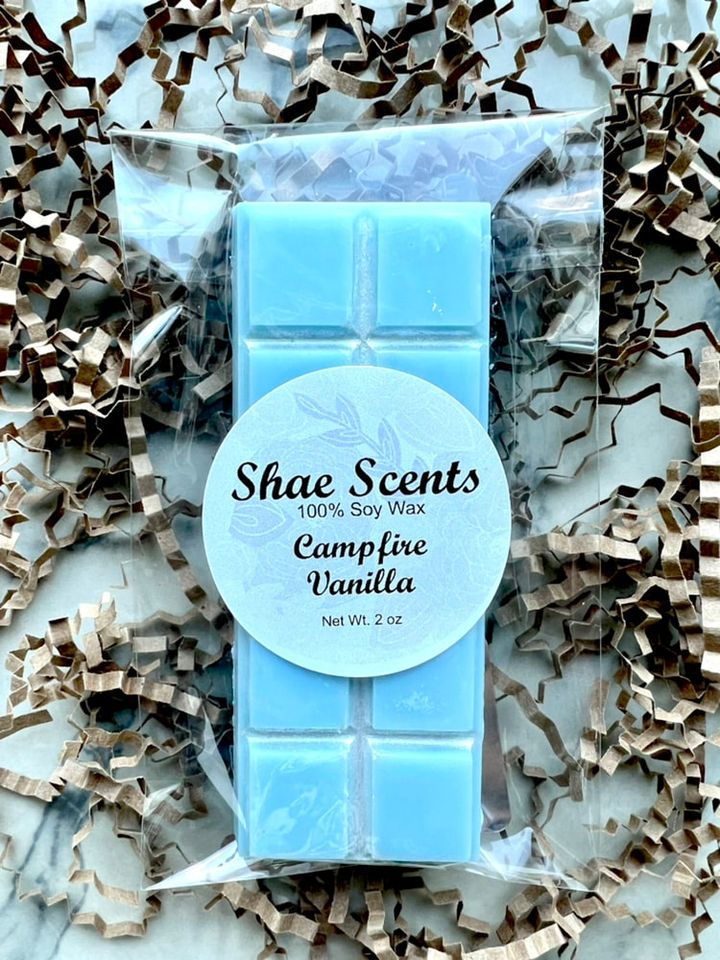 Campfire Vanilla Snap Bar wax melt