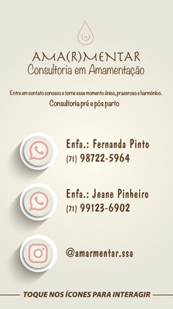 Cartão interativo AMARMENTAR