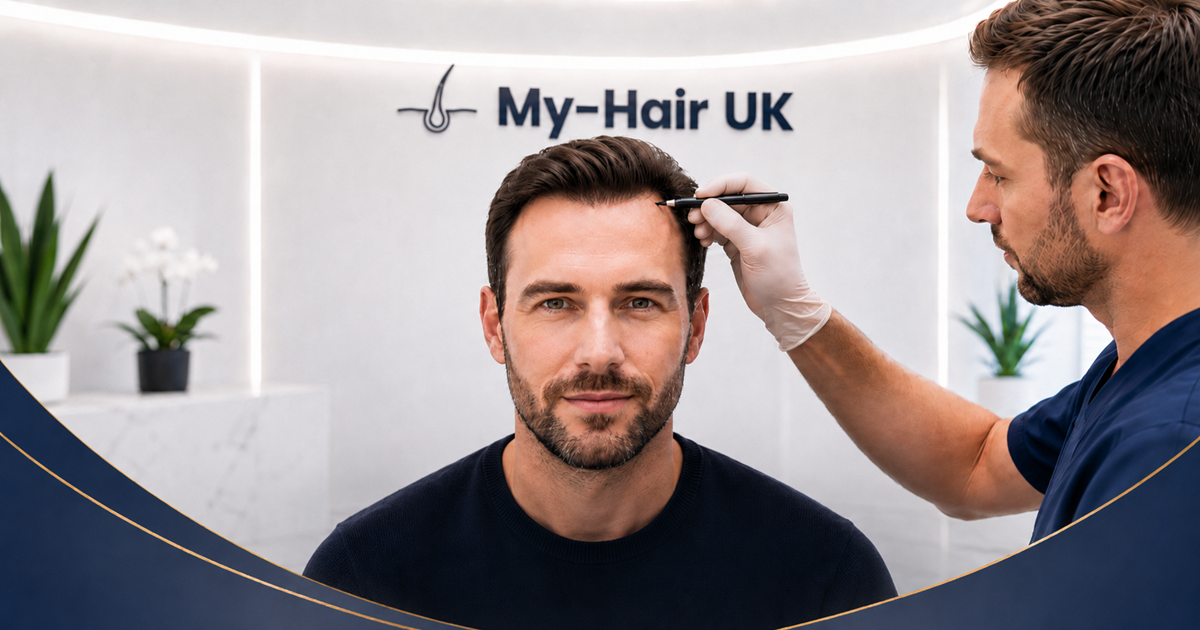 Screenshot or Official Image for www.my-hair.uk - Hair Transplants at UK Clinics | My Hair UK
