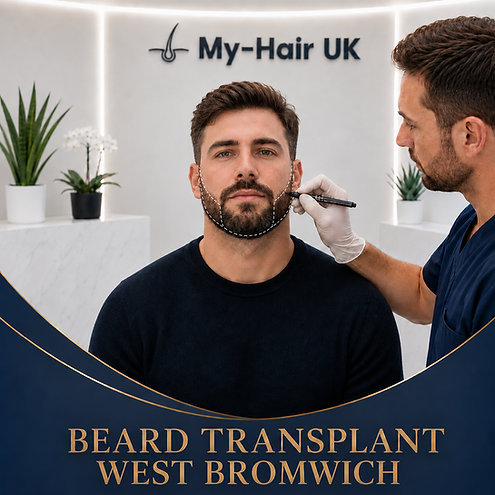 Beard Transplant for West Bromwich Patients