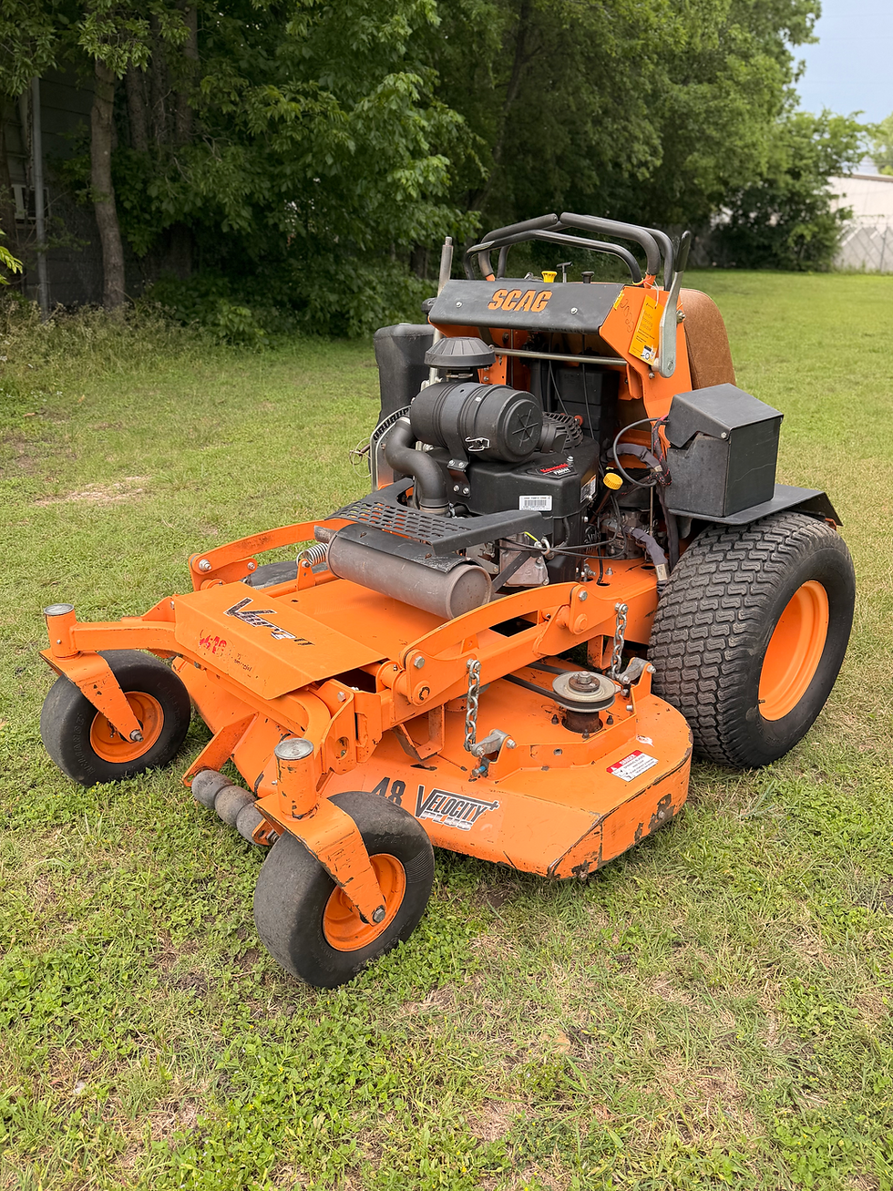 Thumbnail: 2020 Scag V-Ride II 48" Stand-On Commercial Mower