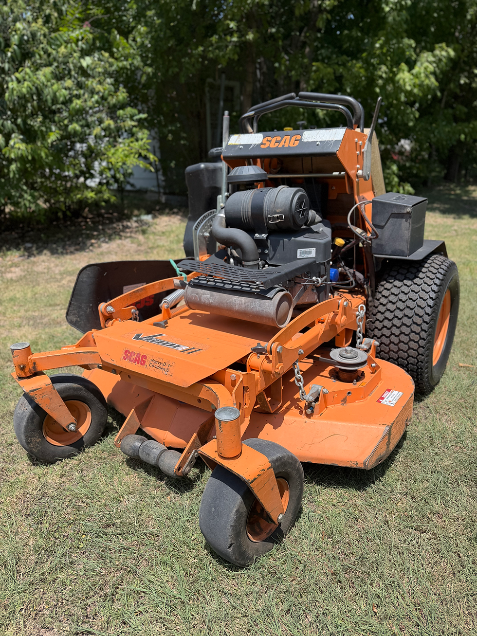 Thumbnail: 2019 Scag V-Ride II 48" Stand-On Commercial Mower