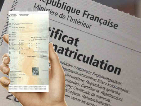 🛑 Quels sont les risques si je ne change pas la carte grise ?
