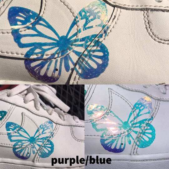 butterfly reflective af1