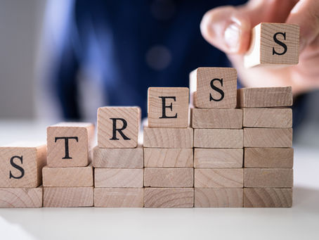 the build up of stress in the body can impact our breathing