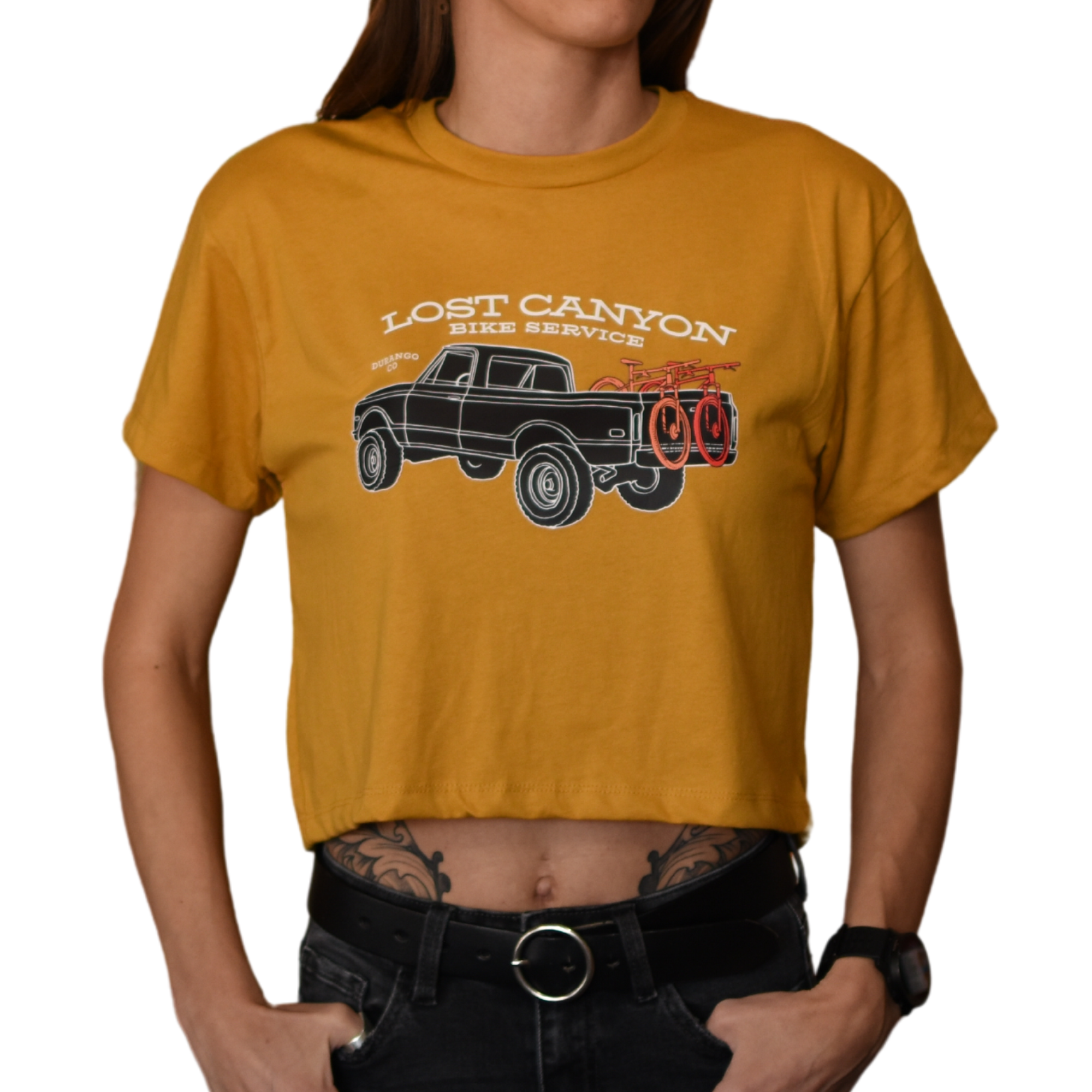 Lost Canyon Shuttle Days Crop Tee