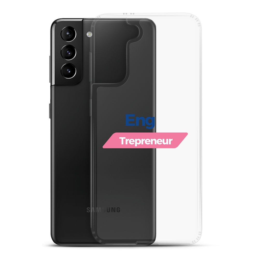 Thumbnail: Eng Trepreneur Clear Case for Samsung®