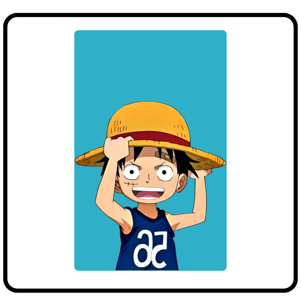 Kid Luffy Sticker