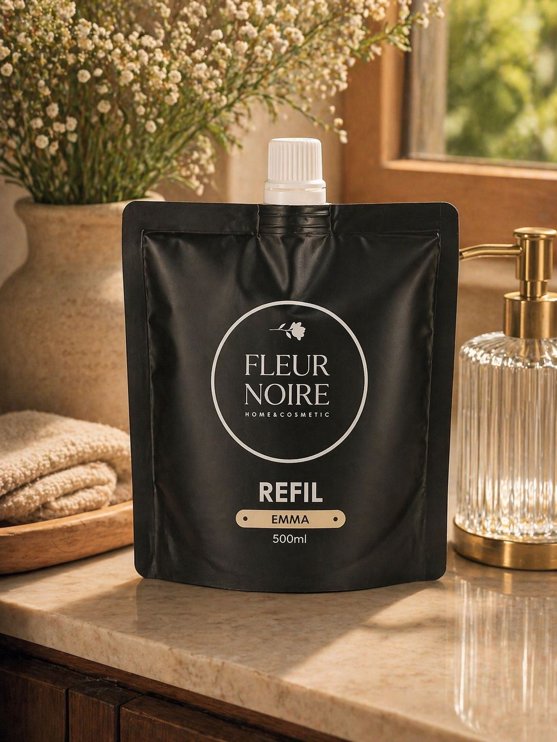 REFIL SABONETE LIQUIDO EMMA 500ML - 1UN