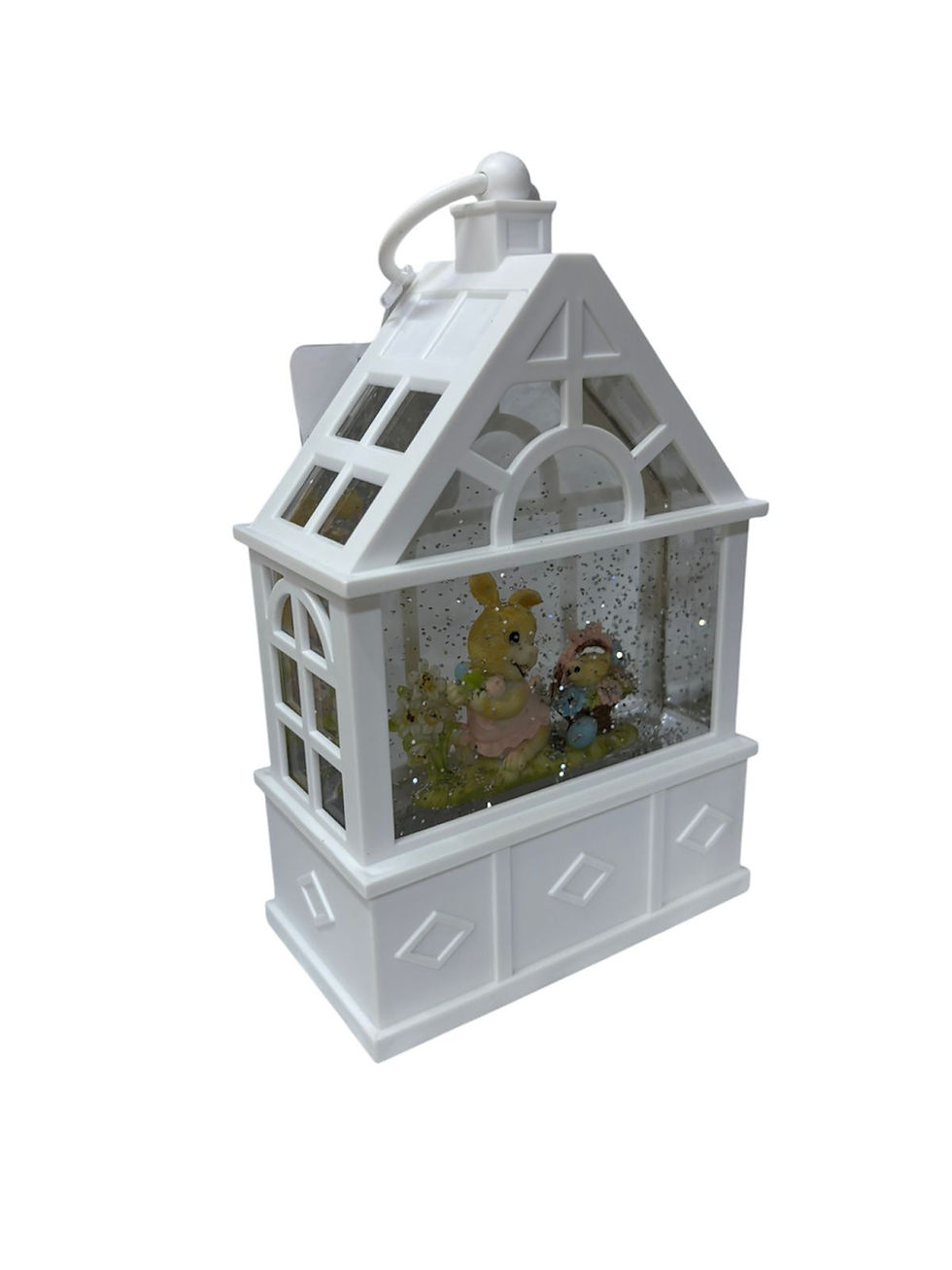 Miniatura: LANTERNA COELHO CELEIRO C/LED  (BRANCO) - 1UN