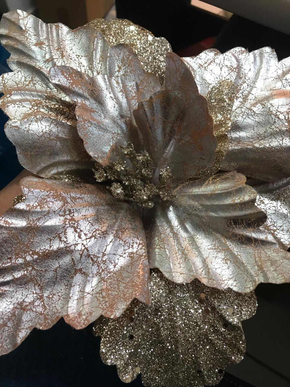 Miniatura: POINSETIA GLITTER (NEUTRO) -1UN