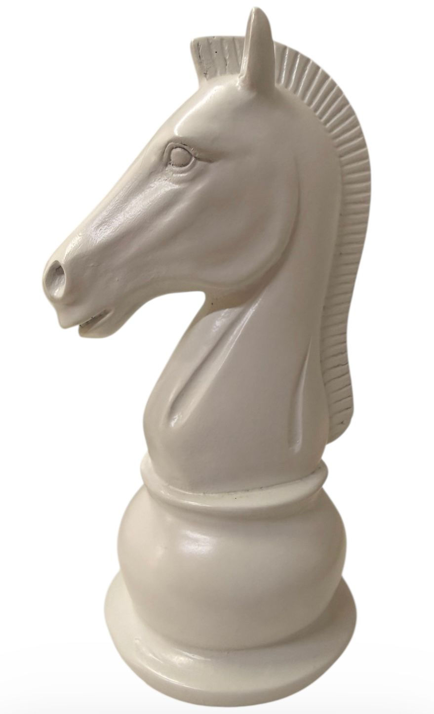Miniatura: CAVALO GRANDE XADREZ (BRANCO) - 1UN
