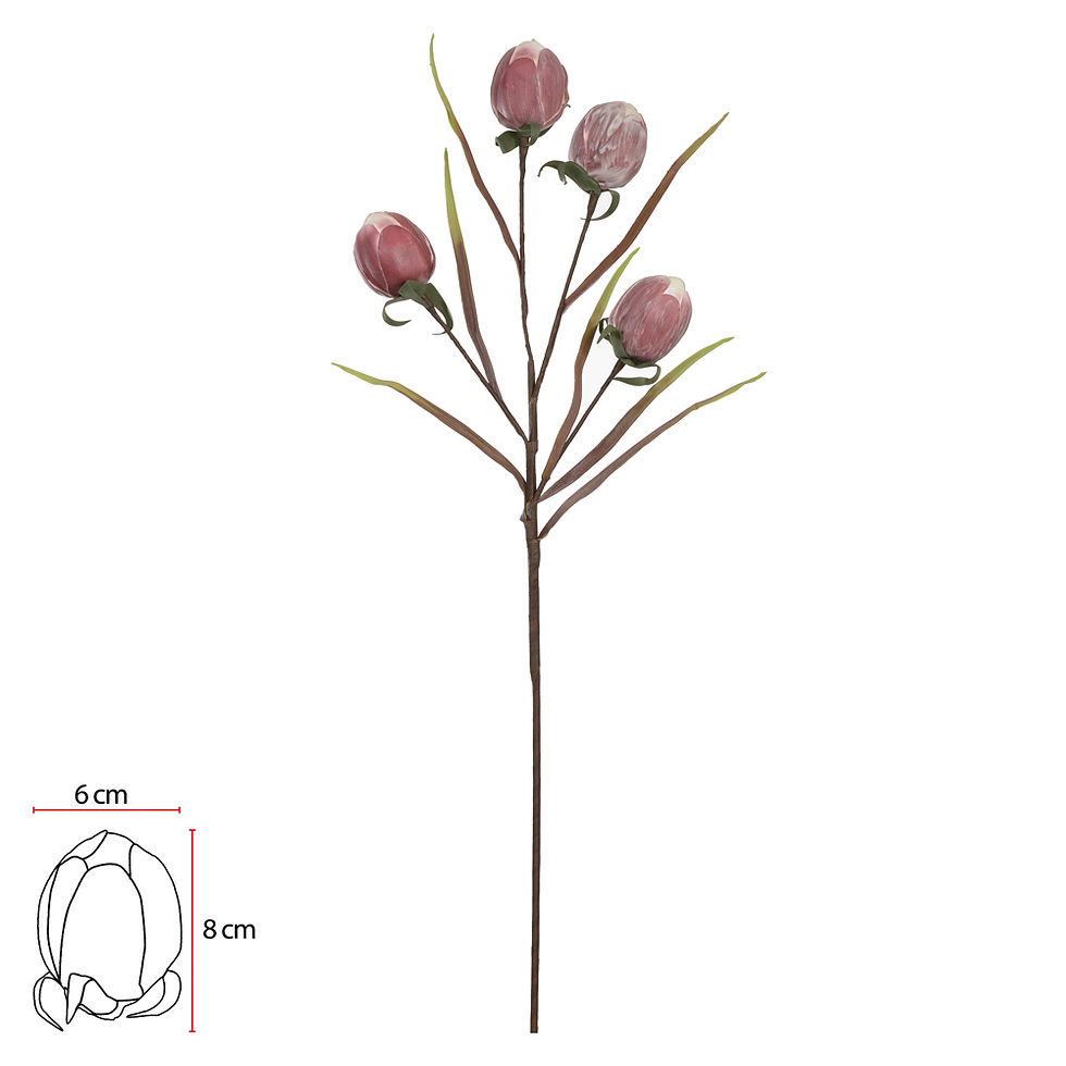 Miniatura: HASTE PROTEA EVA X4 (VERMELHO OUTONO) - 1UN