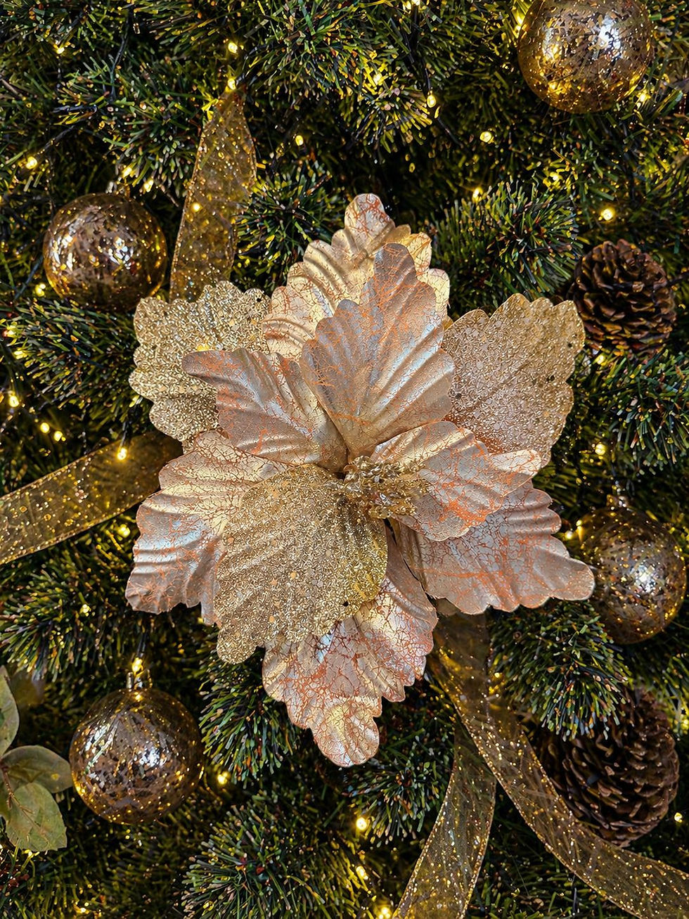 Miniatura: POINSETIA GLITTER (NEUTRO) -1UN