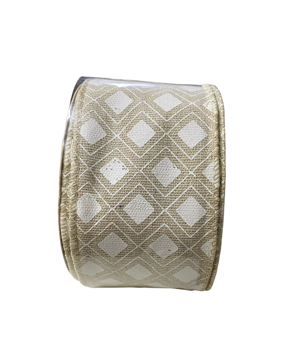 Miniatura: FITA 6,3cmx9,14m (CRU/BRANCO) - 1UN