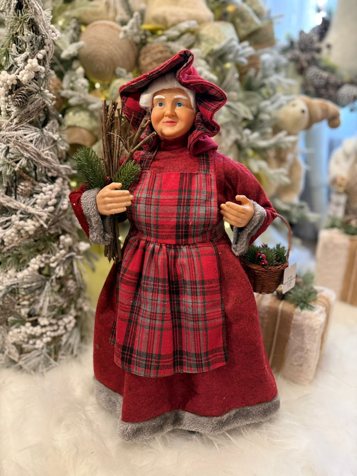 MAMAE NOEL CAMPONESA (VERMELHO) - 1UN