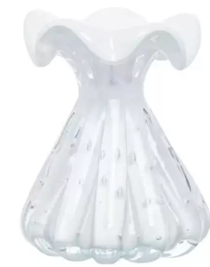 Miniatura: DIFUSOR EM MURANO (BRANCO) - 1UN