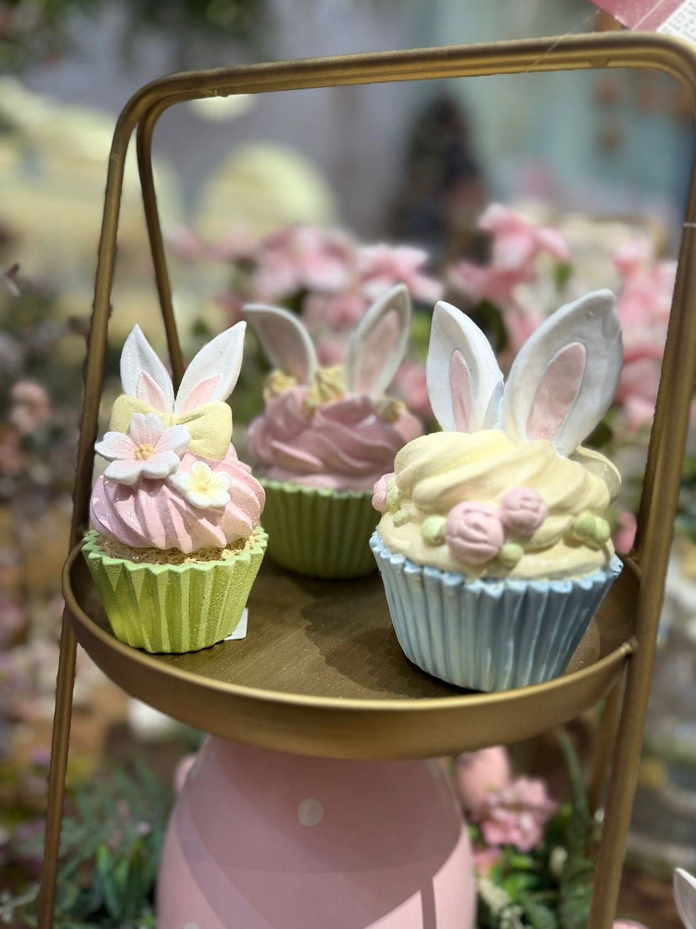 Miniatura: CUPCAKE RESINA (ROSA/VERDE) - 1UN