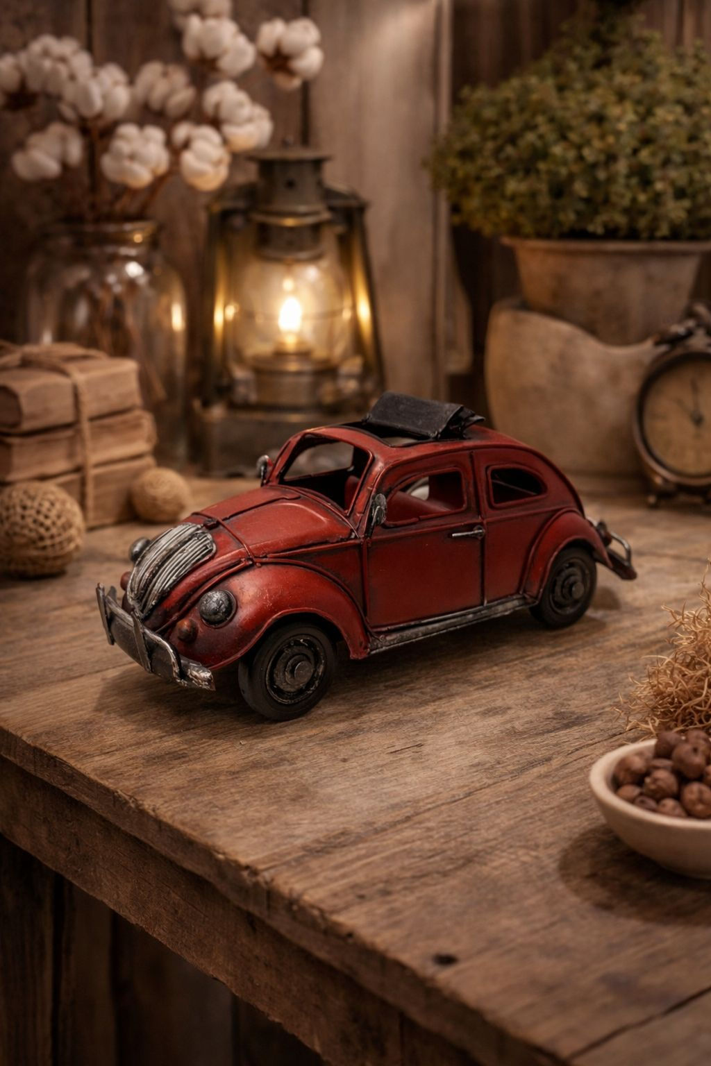 FUSCA VINTAGE METAL (VERMELHO) - 1UN