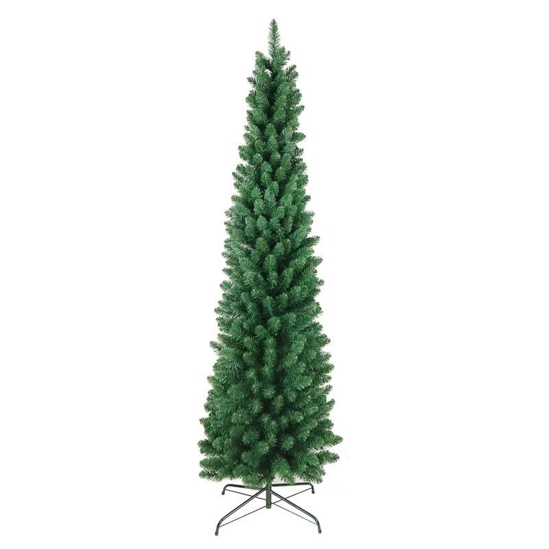 ARVORE NATAL SLIM - 1,20m - 195 GALHOS (VERDE) - 1UN