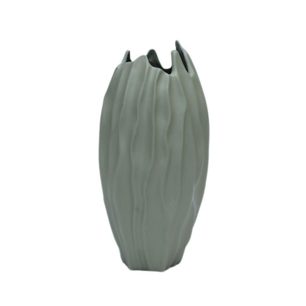 Miniatura: VASO RESINA LONGO GRANDE (VERDE) - 1UN