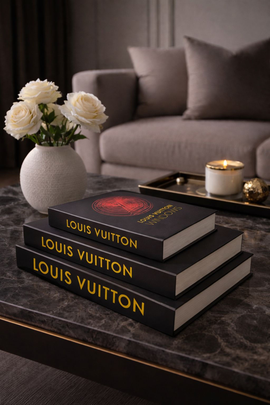 CAIXA LIVRO LOUIS VUITTON (COLORIDO) - 1UN