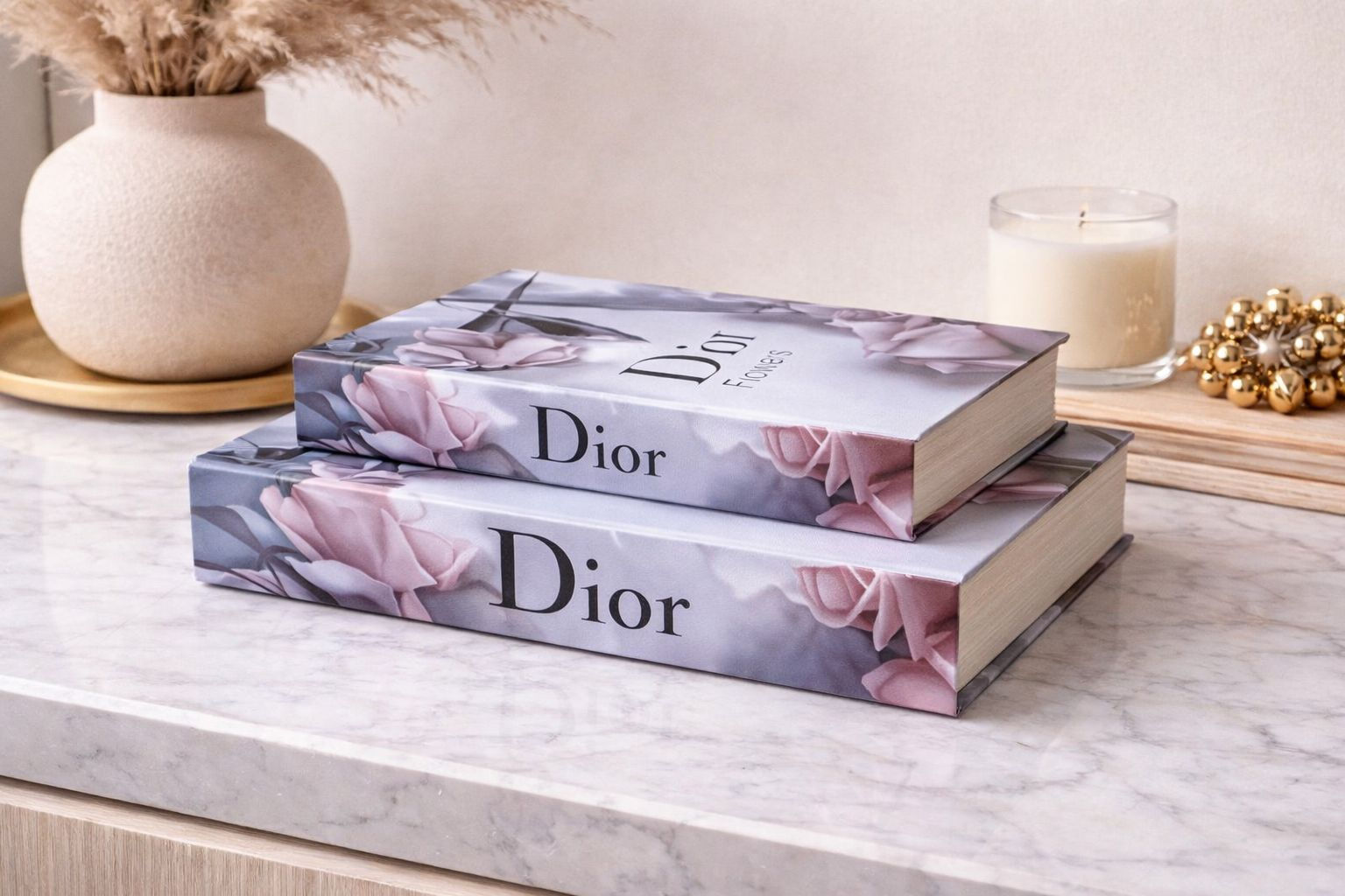 CAIXA LIVRO DIOR FLOWERS (COLORIDO) - 1UN
