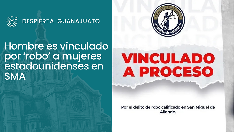 Hombre es vinculado por ‘robo’ a mujeres estadounidenses en SMA