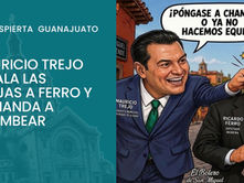 MAURICIO TREJO LE JALA LAS OREJAS A FERRO Y LO MANDA A CHAMBEAR
