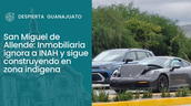 Accidente entre vehículos de lujo moviliza a cuerpos de emergencia en San Miguel de Allende