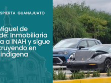 Accidente entre vehículos de lujo moviliza a cuerpos de emergencia en San Miguel de Allende