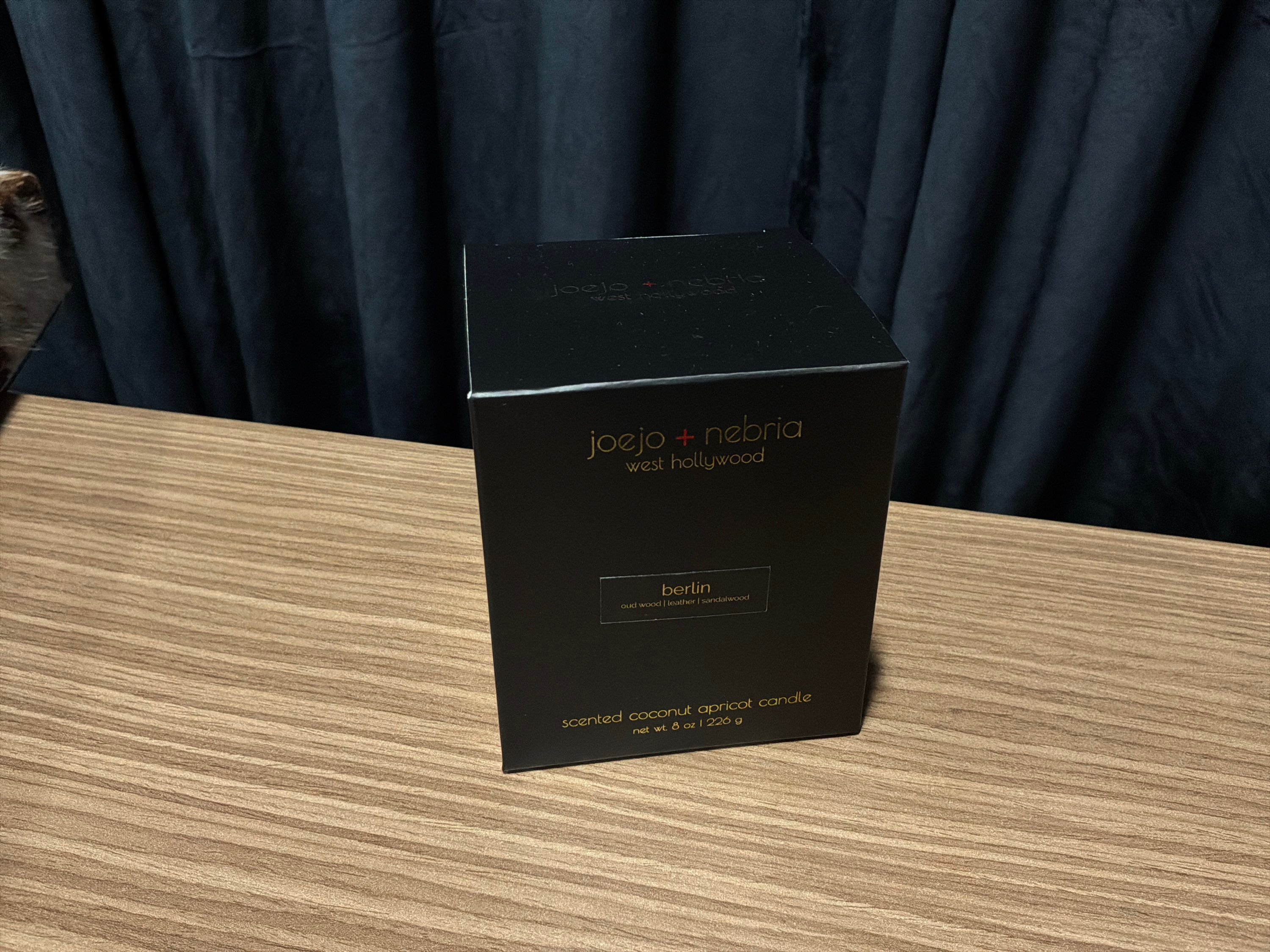 054 Joejo + Nebria Berlin Candle (Black Packaging) 