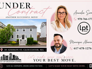 Under Contract in Gloucester, MA! 🏡