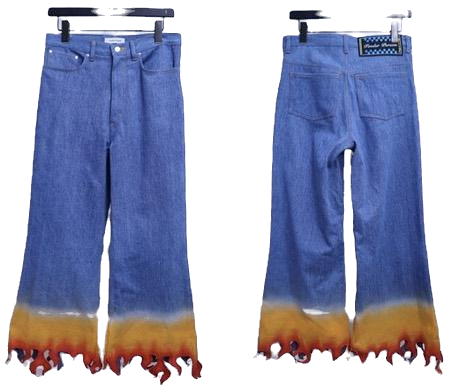 TENDER PERSON（テンダーパーソン） FLAME DENIM PANTS | room