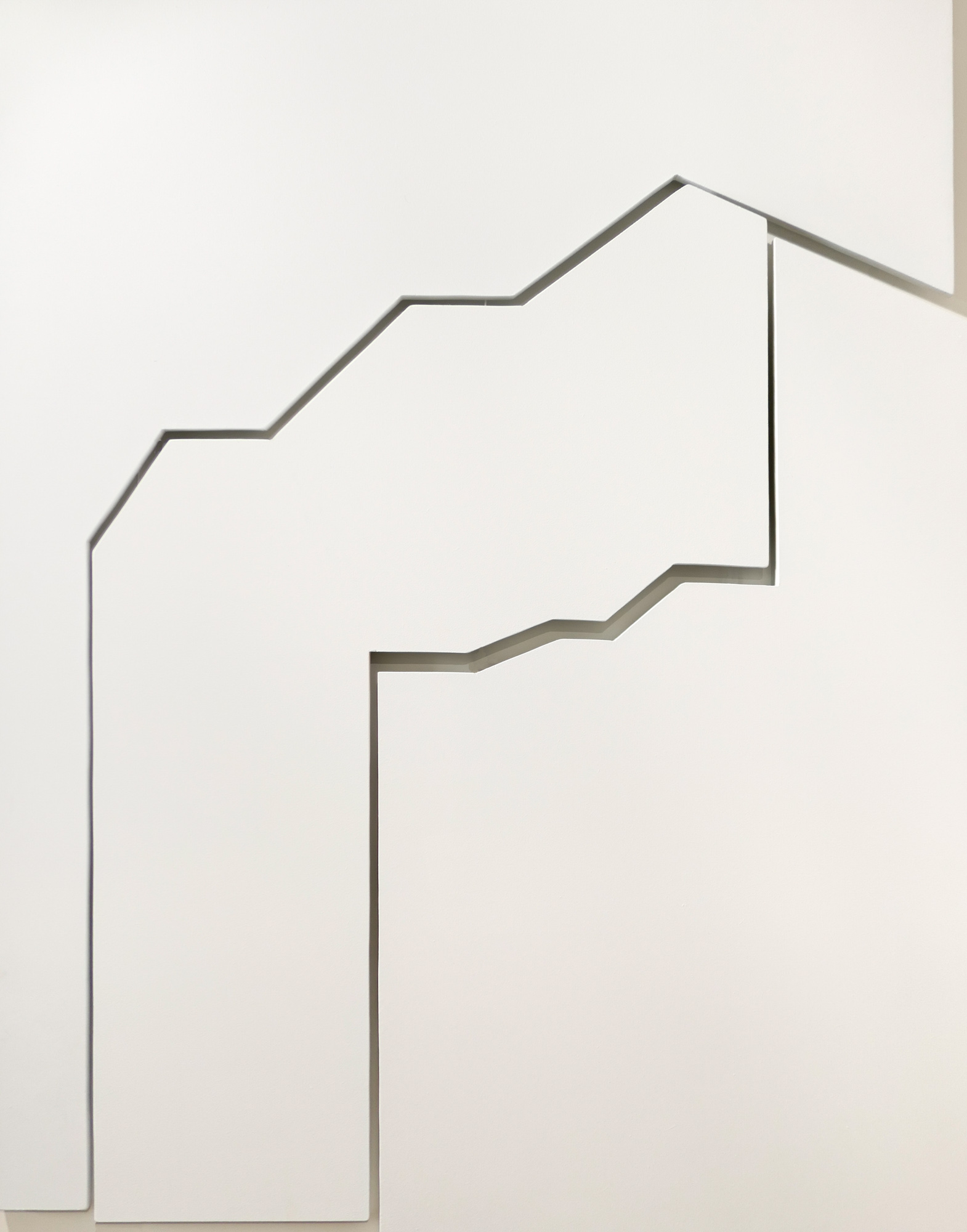 L'Architecture Blanche - 120x95 cm