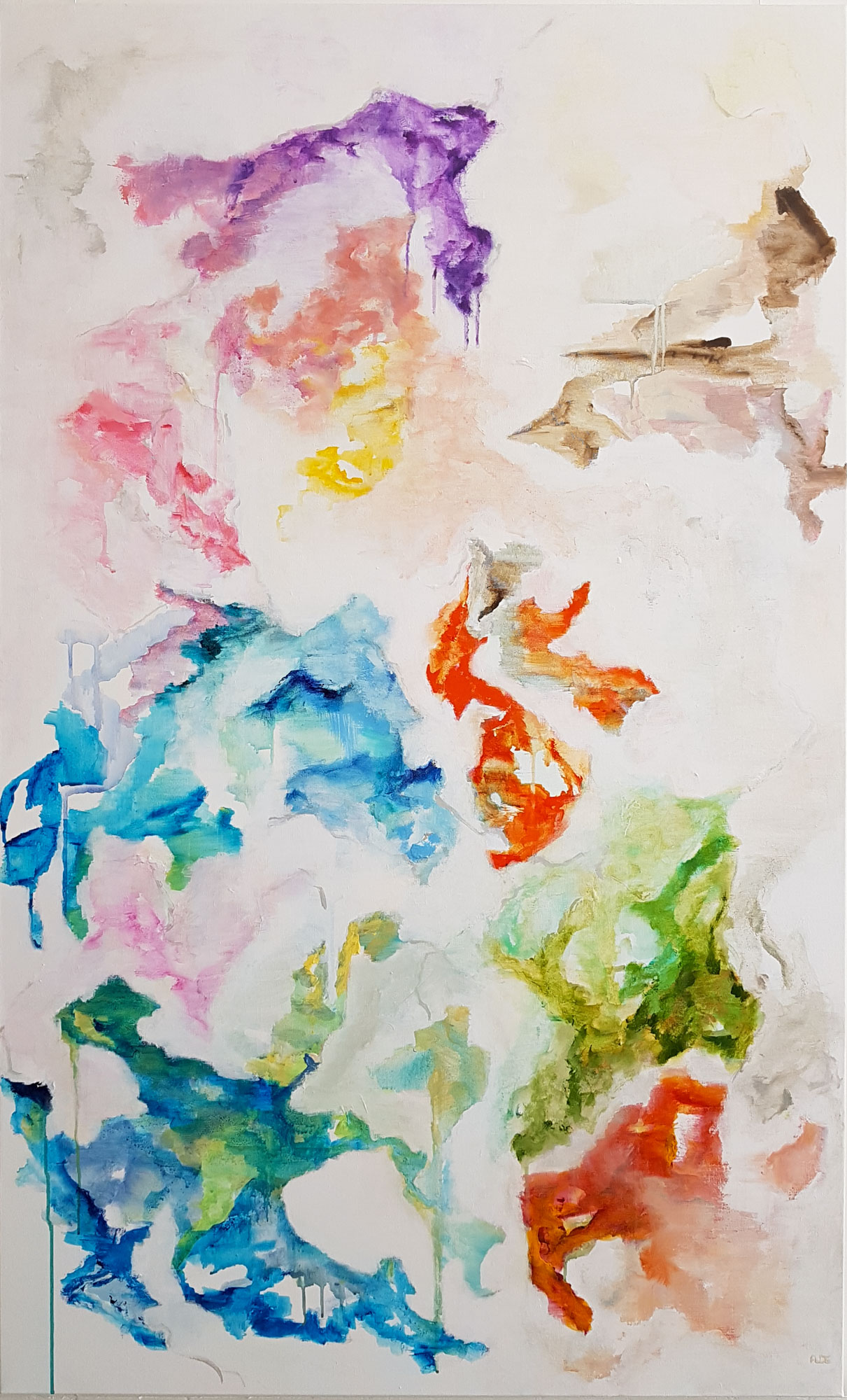Absorption des limites-146x89cm