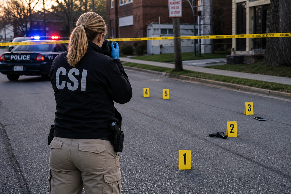 Building the Record: Crime Scene Photography and Documentation