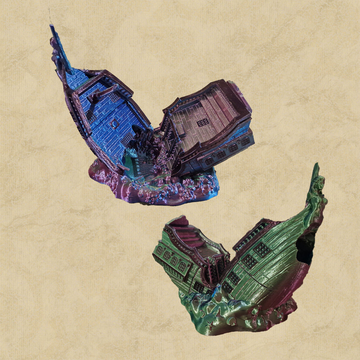 Shipwreck Dice Tower