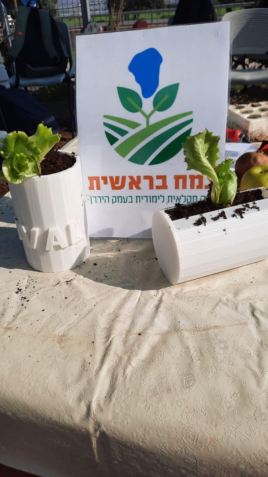 הדפסת עציצים למחקר