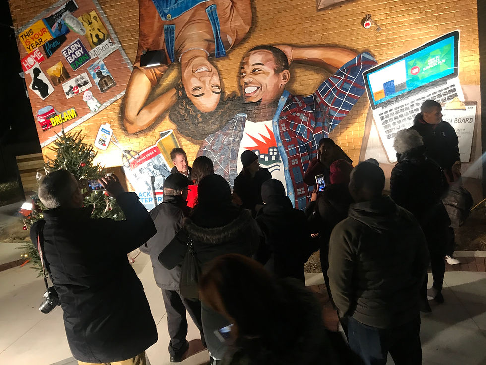 Mural at Gibbs-Morrison