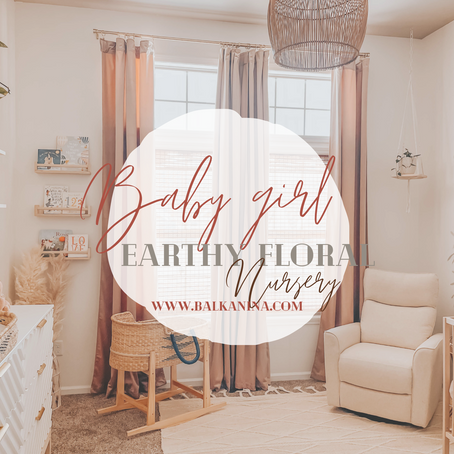 Earthy &amp; Floral Nursery